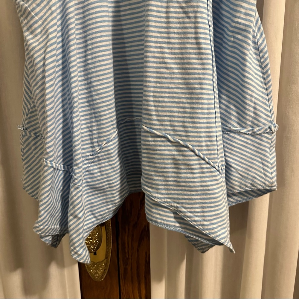 Anthropologie Pilcro Hankey-Hem Swing Tank Top View 6